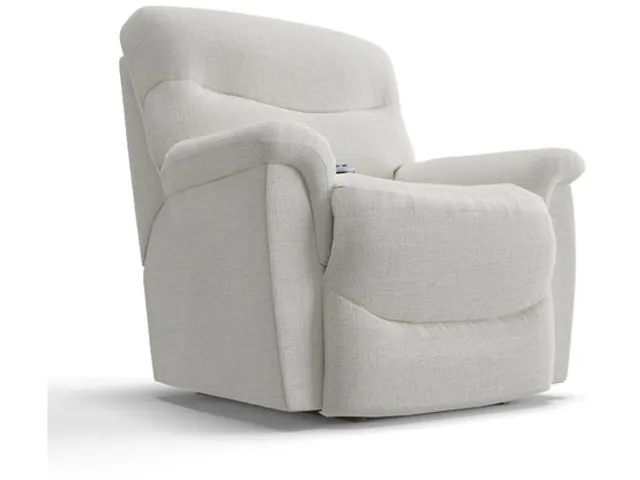 James Silver Power Lift Recliner