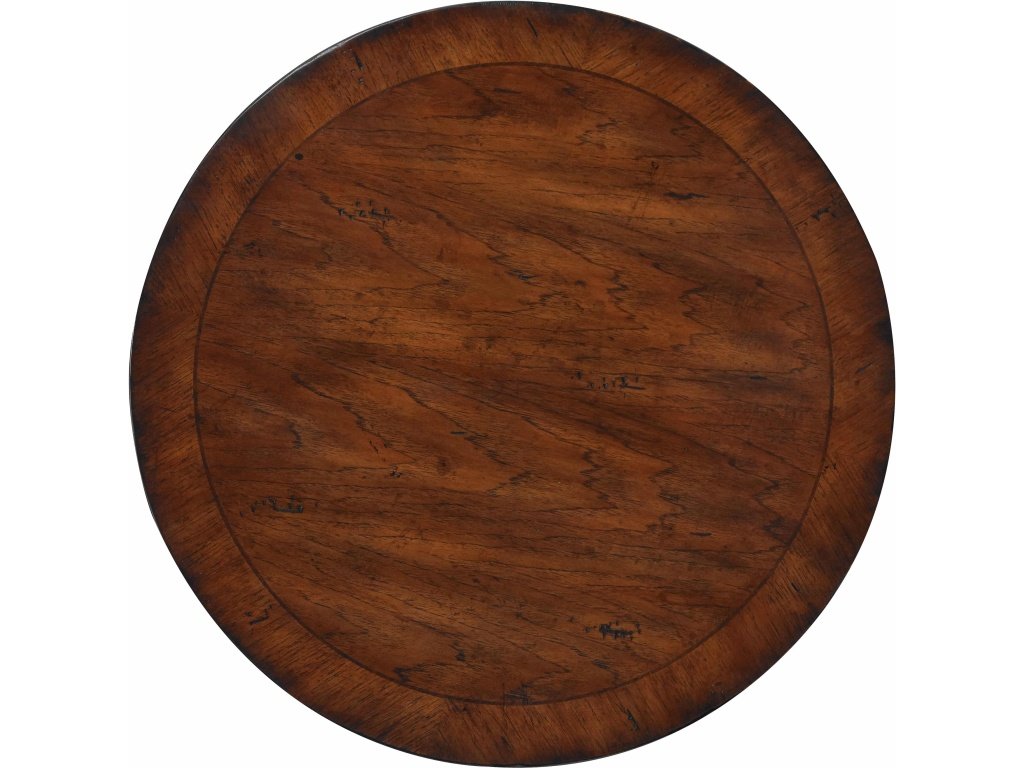 Round Pedestal Accent Table - image 1