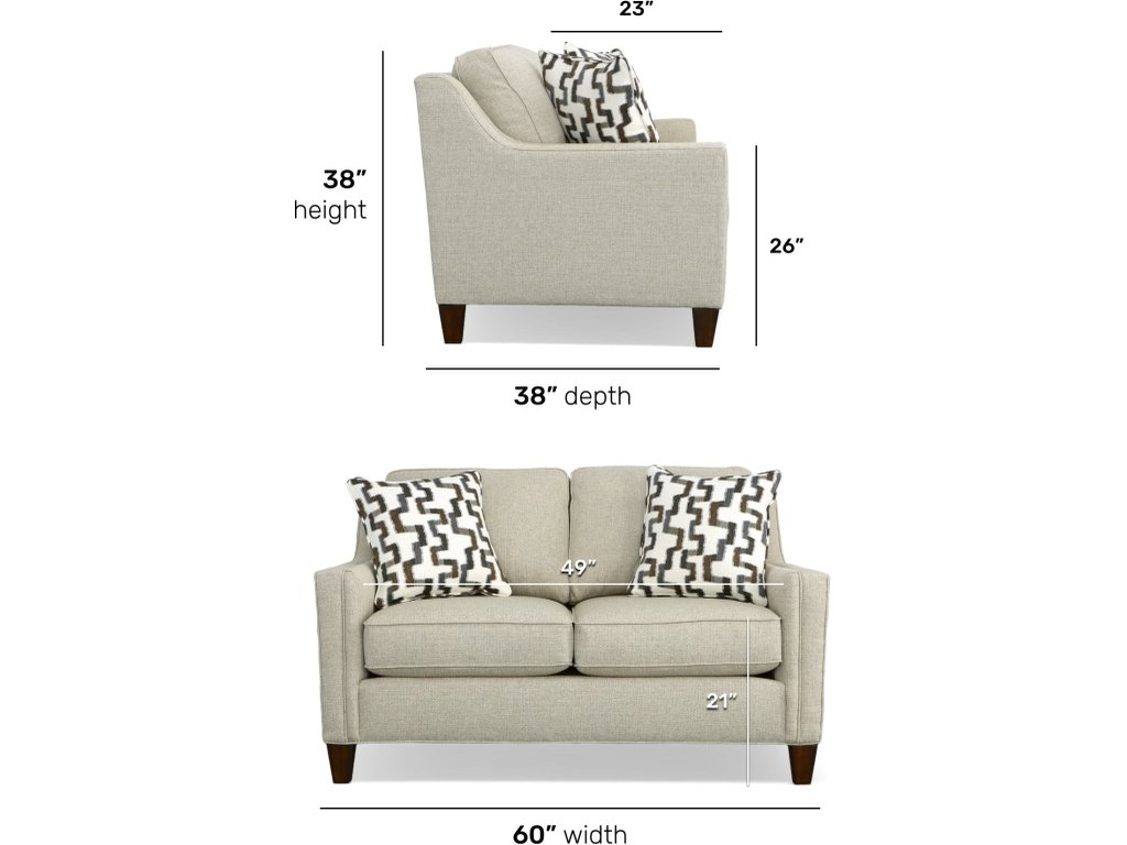Finley Fabric Loveseat - image 3