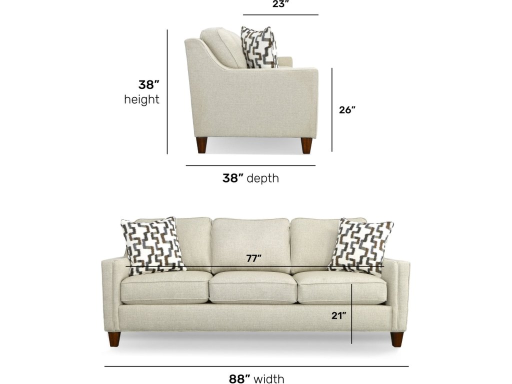 Finley Fabric Sofa - image 3