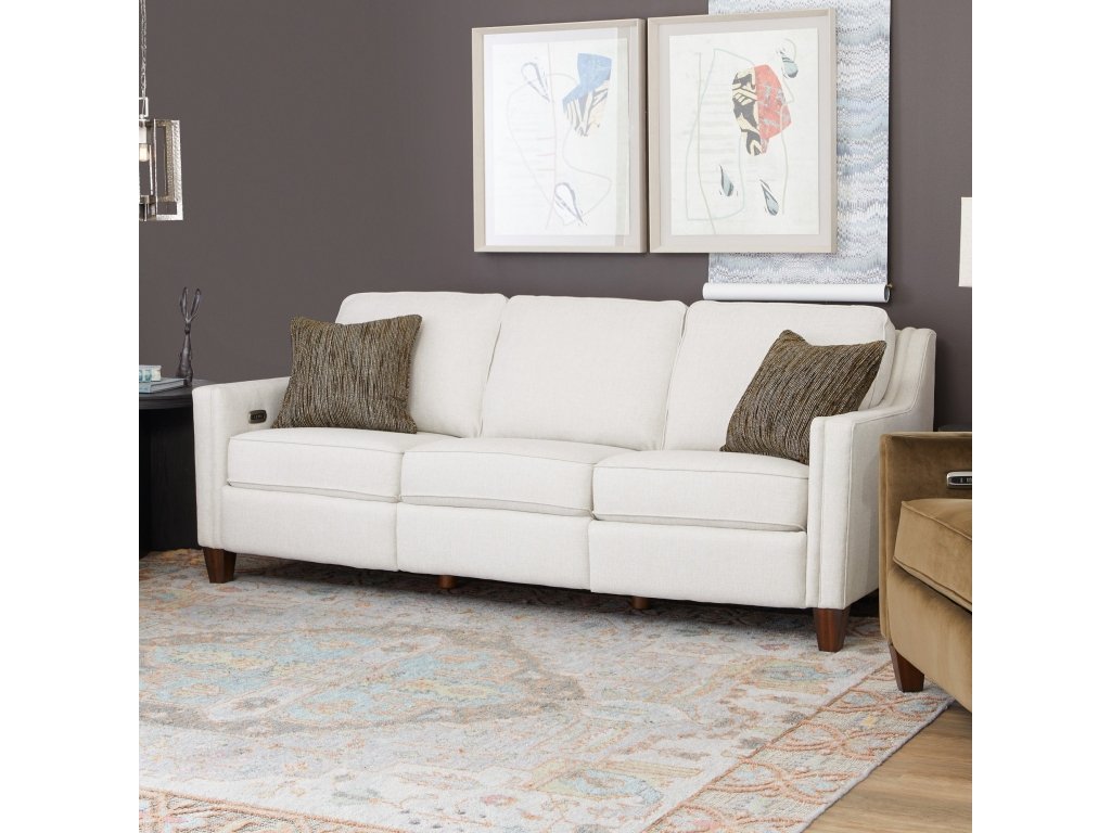 Finley Fabric Power Inclining Sofa - image 1