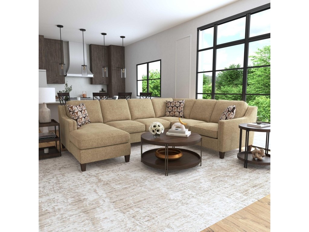 Finley Fabric Sectional - image 1