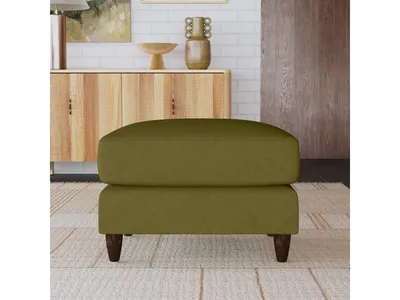 Fern Fabric Ottoman - Alternative View