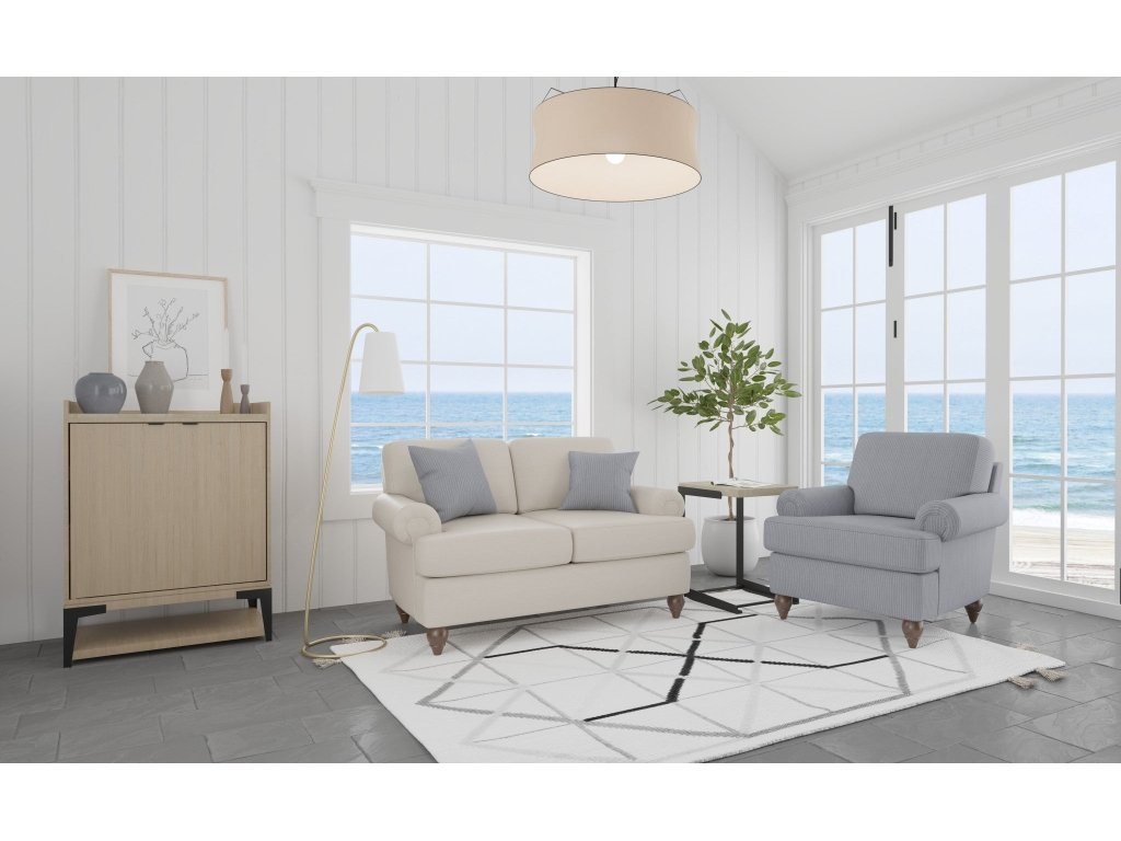 Moxy Fabric Loveseat - image 9