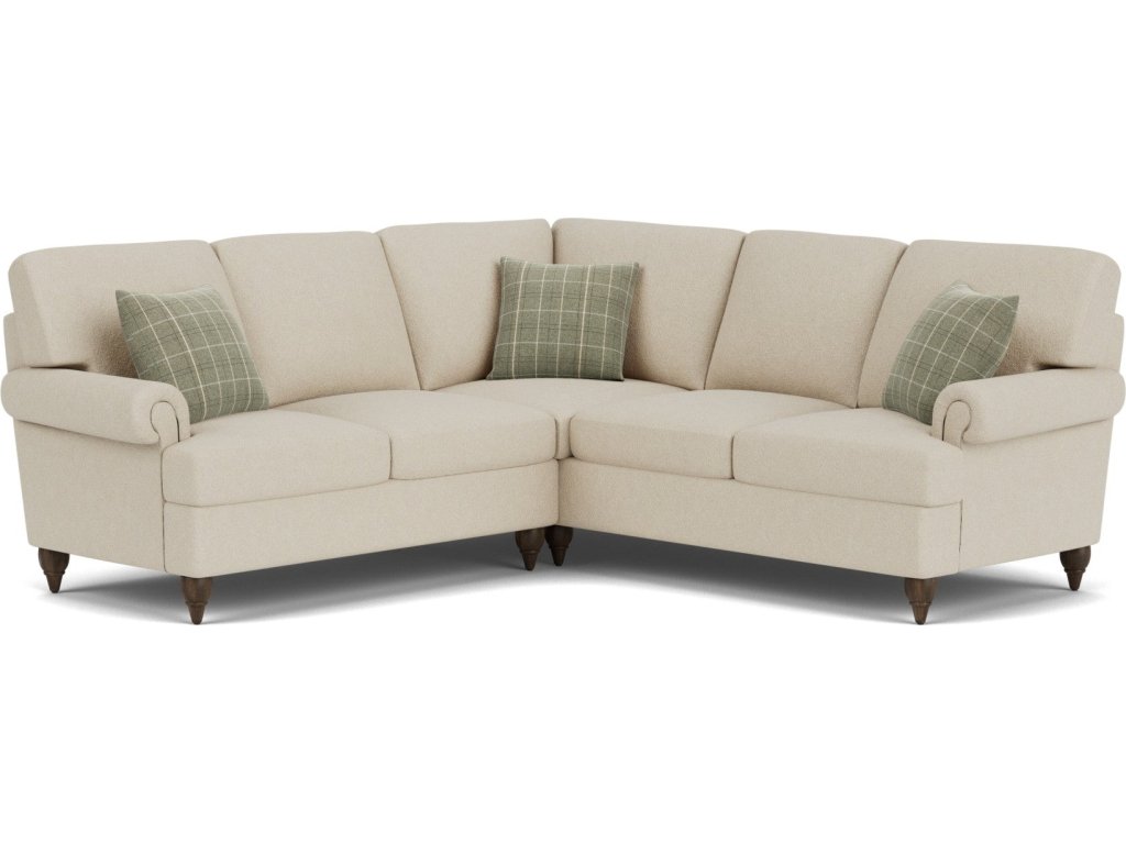Moxy Fabric Sectional - main image