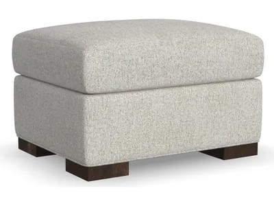 Jasper Fabric Ottoman