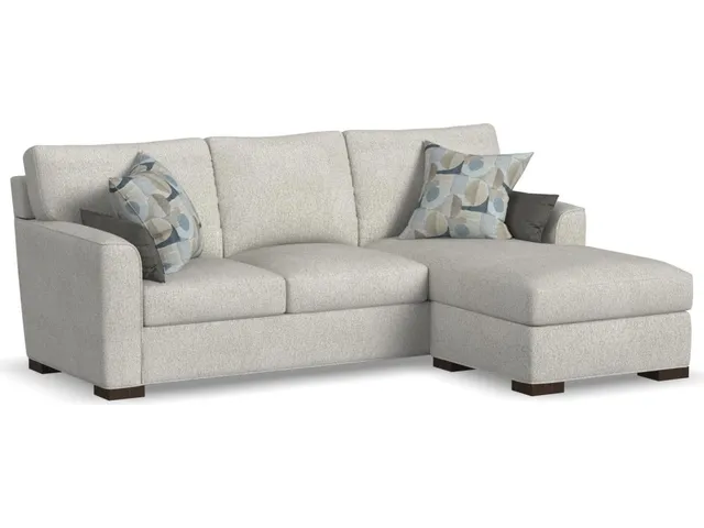 Jasper Fabric Reversible Chaise Sofa
