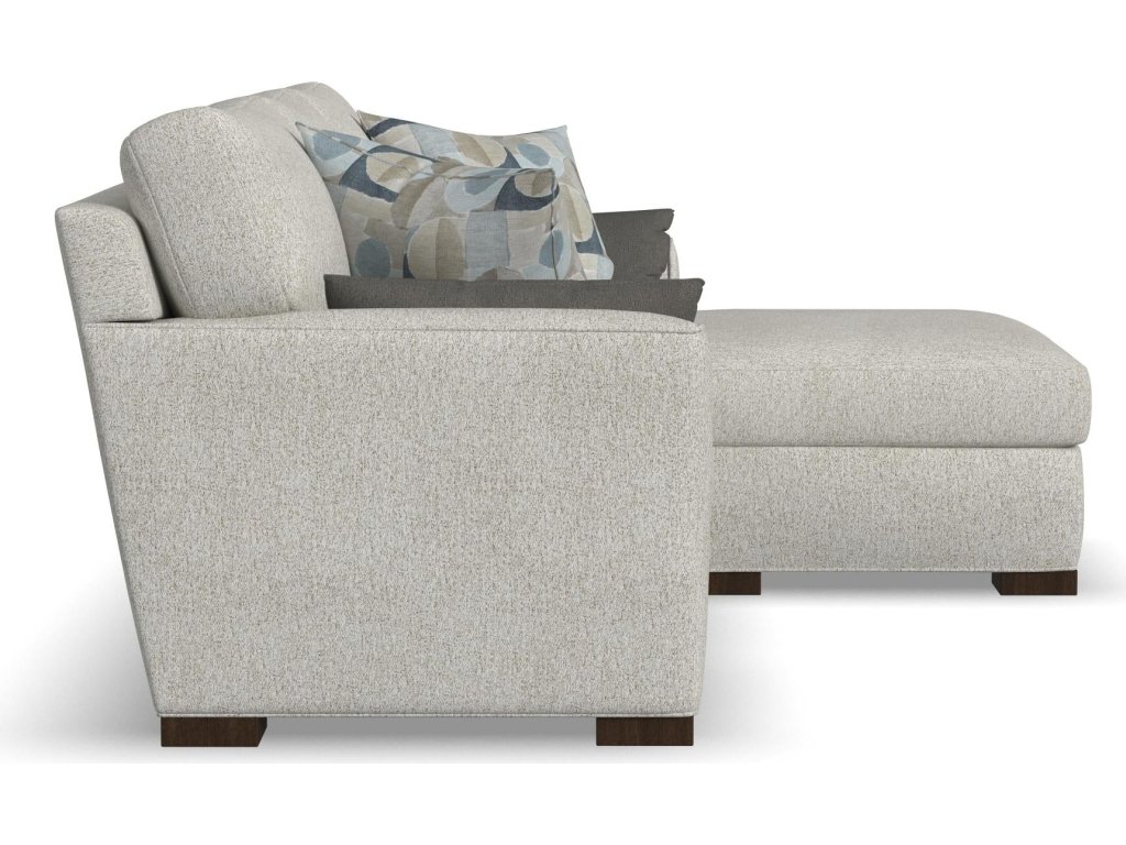 Jasper Fabric Reversible Chaise Sofa - image 3