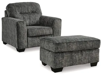 Lonoke Oversized Chair and Ottoman - Alternative View