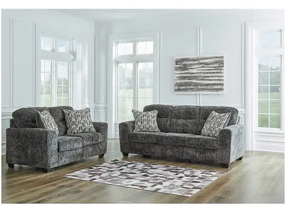 Lonoke Sofa and Loveseat