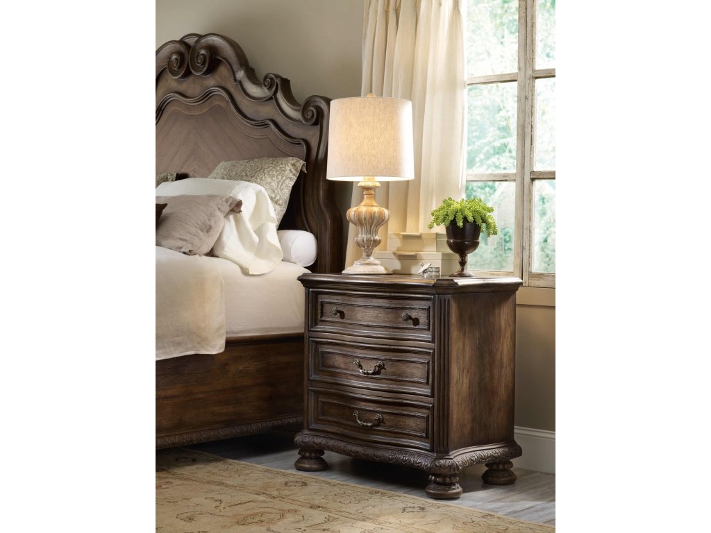 Rhapsody Three Drawer Nightstand - image 2
