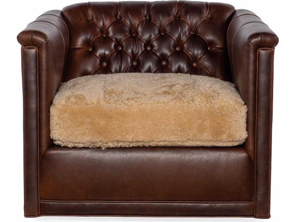 Jaden Swivel Tufted Chair 8-Way Tie - image 3