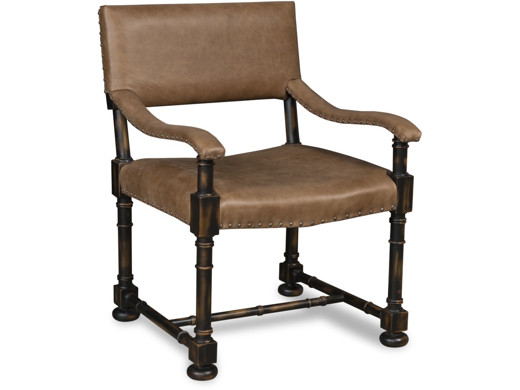McKinley Leather McGehee Arm Chair, primary thumbnail