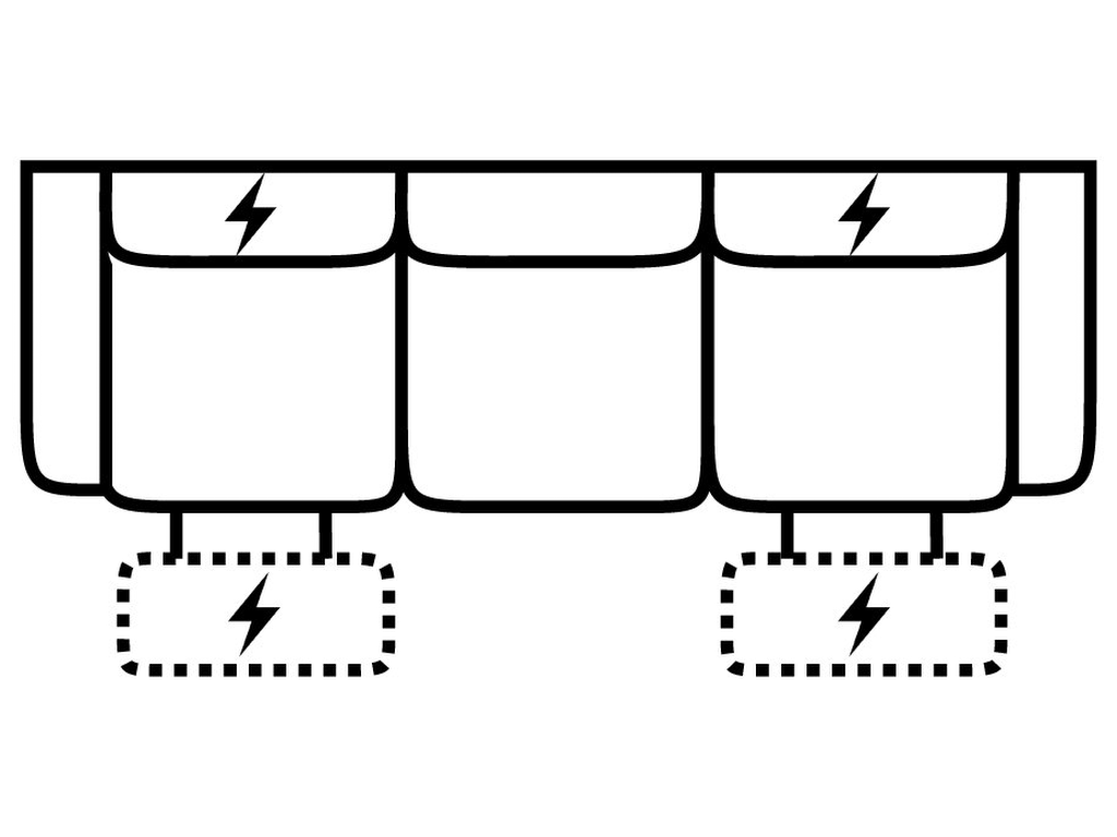 Pwr HR Recl. Sofa - image 1