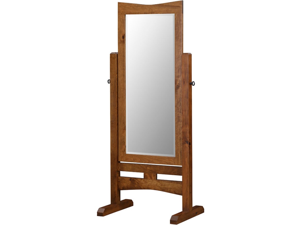Country Value Woodworks Homestead Cheval Mirror, alternate view 1