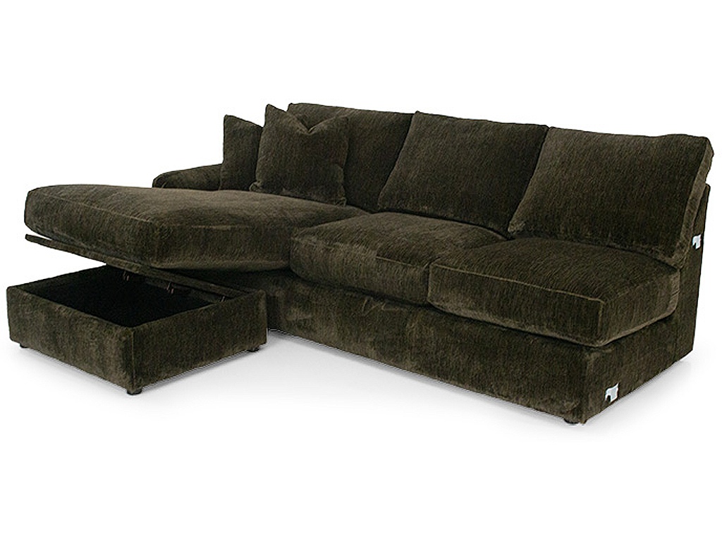 LSF 1 Arm Sofa Chaise w/Stor - main image