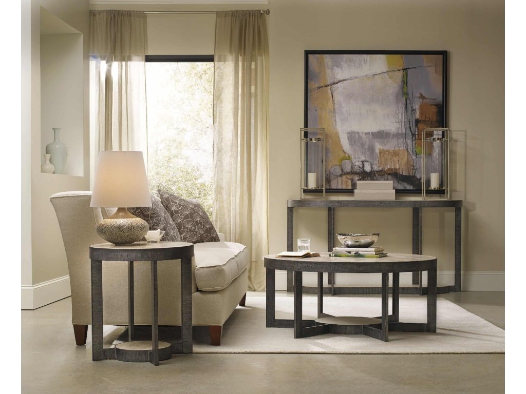 Mill Valley Round End Table - image 2