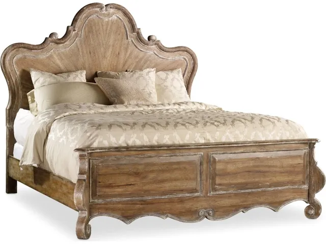 Chatelet California King Wood Panel Bed