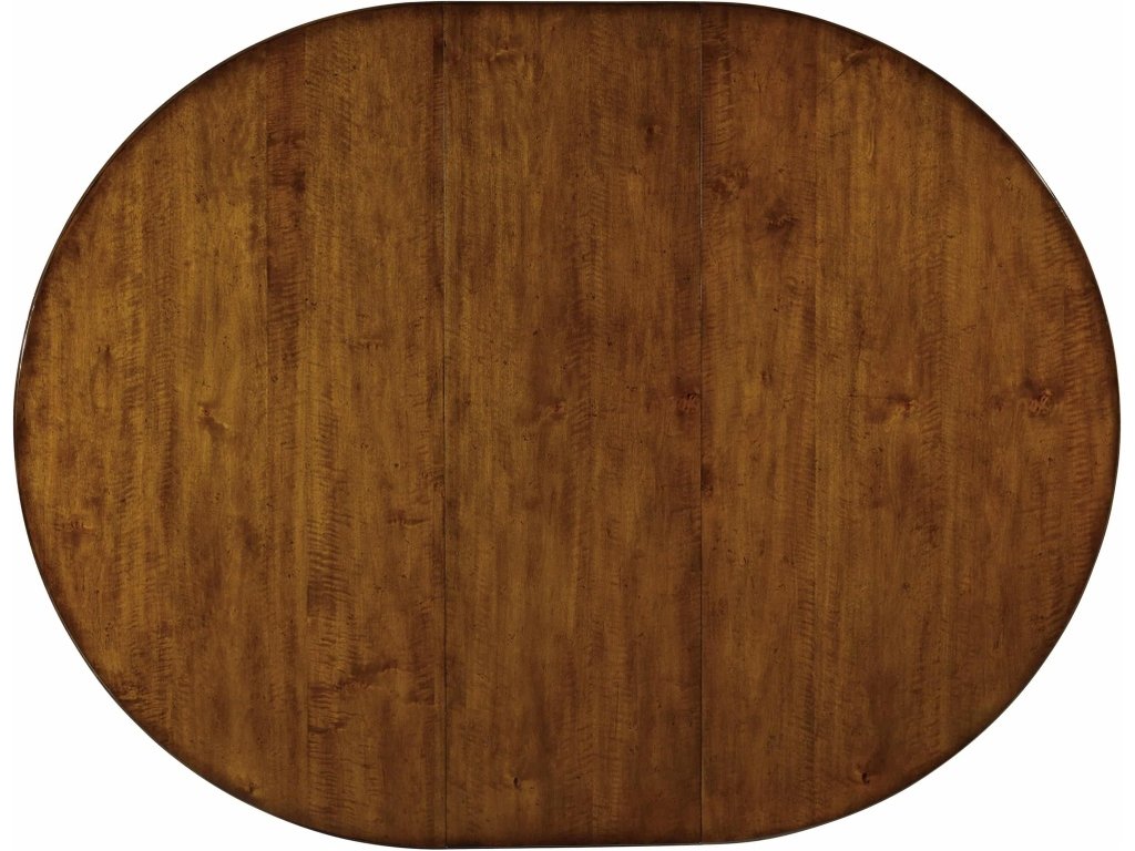 Tynecastle Round Pedestal Dining Table with One 18'' Leaf - image 2