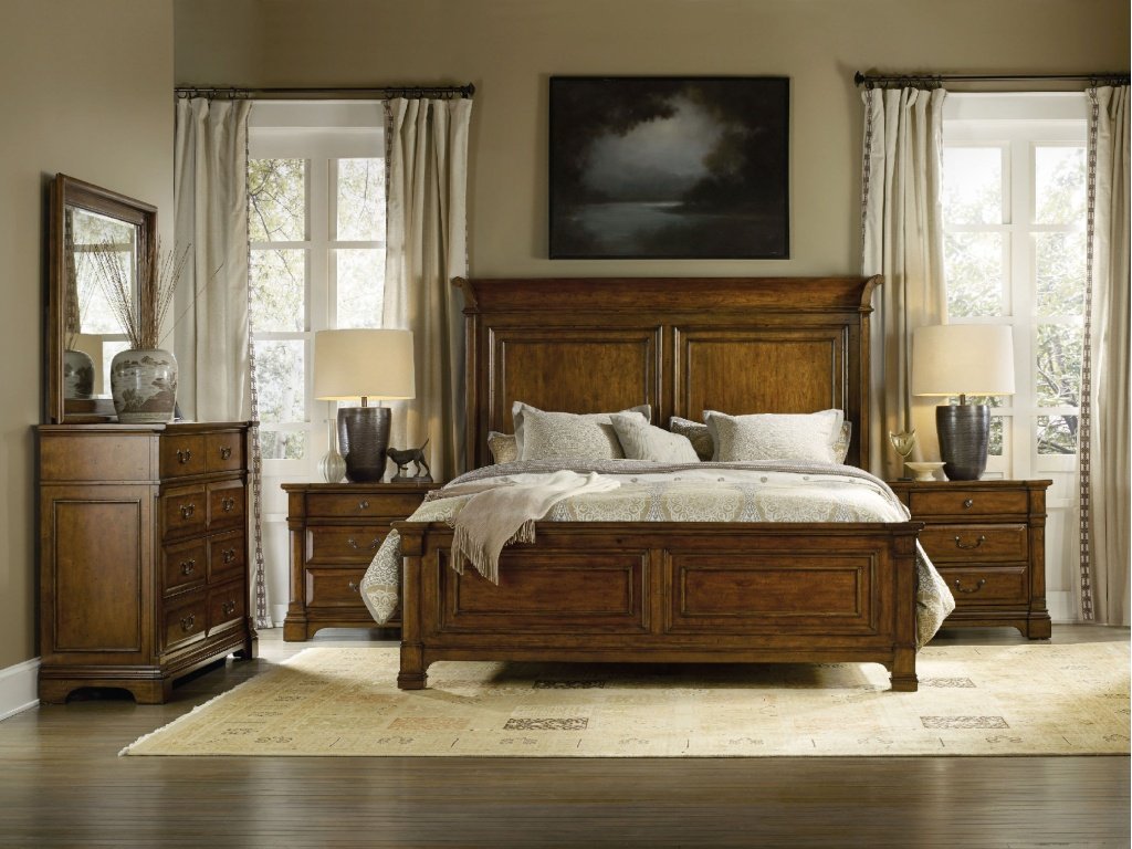Tynecastle California King Panel Bed - image 1
