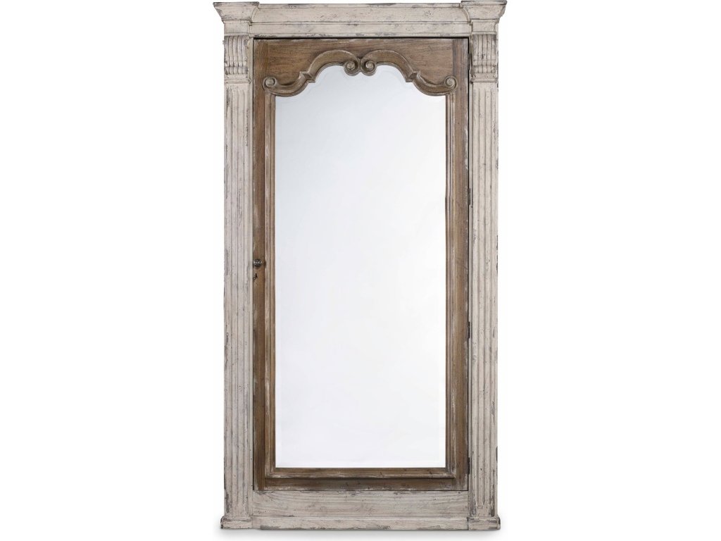 Chatelet Floor Mirror w/Jewelry Armoire Storage - main image