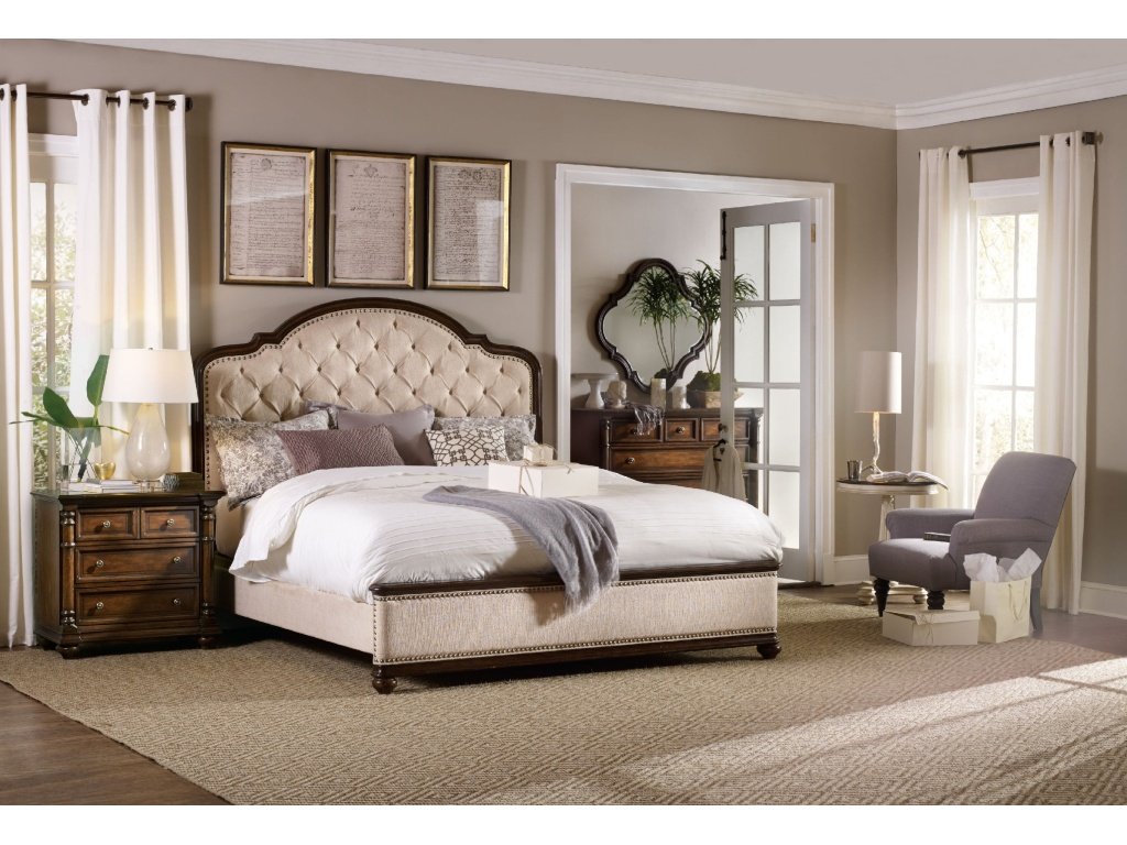 Leesburg King Upholstered Bed - image 1