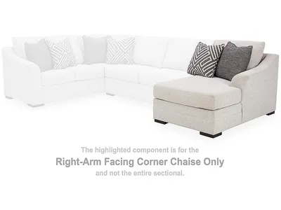 Koralynn Right-Arm Facing Corner Chaise - Alternative View