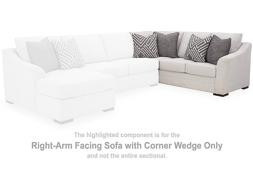 Koralynn Right-Arm Facing Sofa with Corner Wedge - image 1