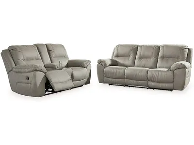 Next-Gen Gaucho Reclining Sofa and Loveseat - Alternative View