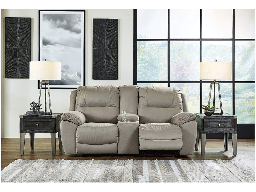 Next-Gen Gaucho Reclining Loveseat with Console - image 1