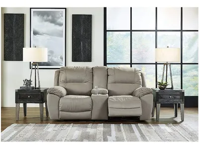 Next-Gen Gaucho Power Reclining Loveseat with Console - Alternative View