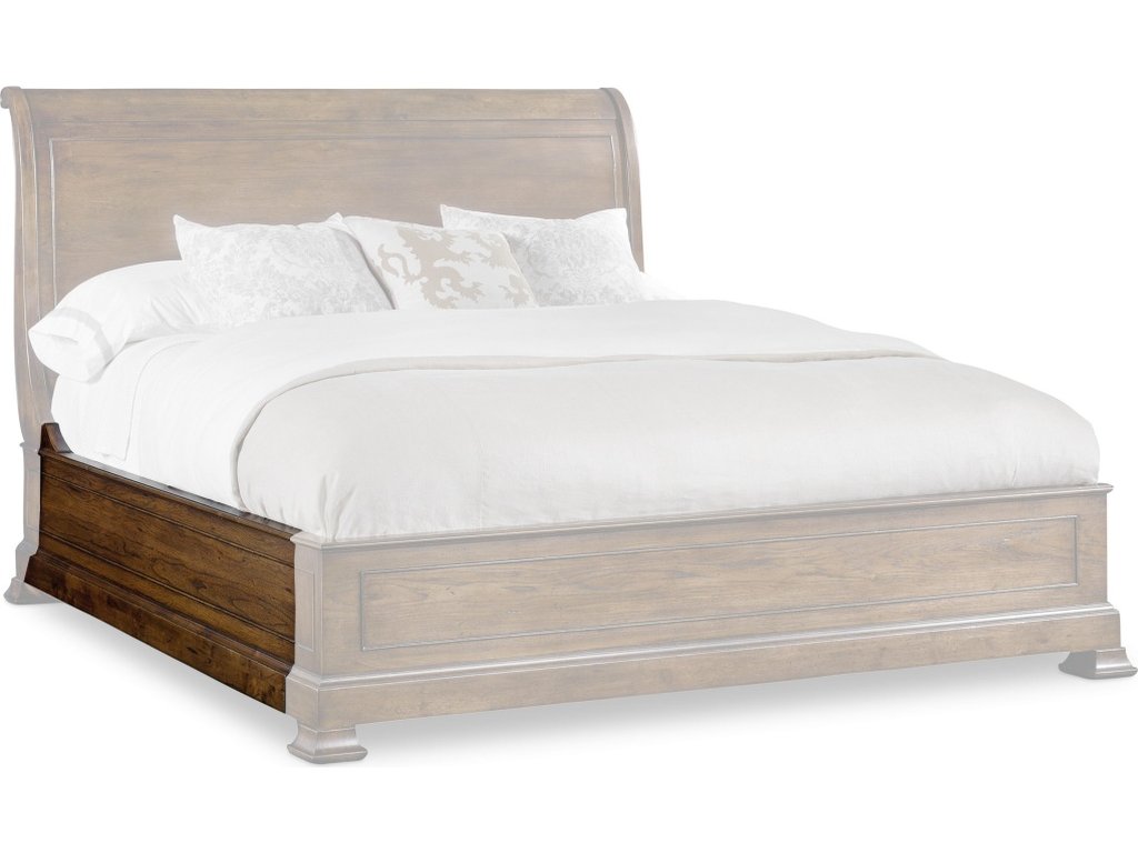 Archivist King Sleigh Bed w/Low Footboard - image 2