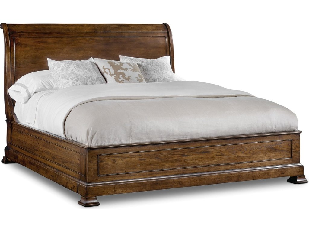 Archivist King Sleigh Bed w/Low Footboard - main image