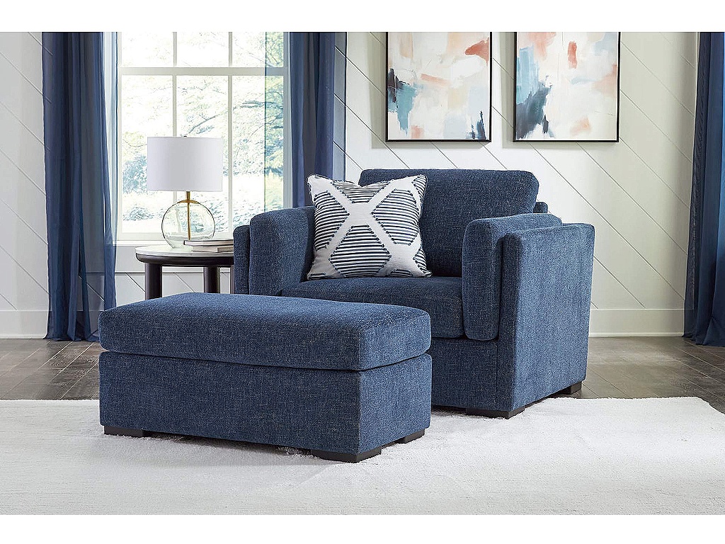 Evansley Oversized Chair and Ottoman - image 1