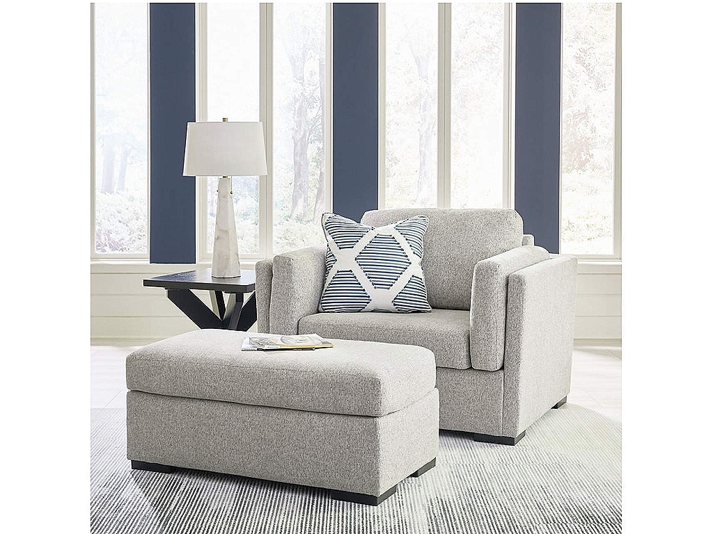 Evansley Oversized Chair and Ottoman - main image