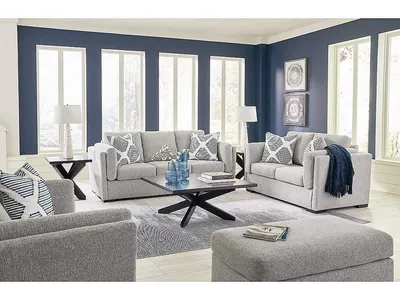Evansley Sofa, Loveseat, Oversized Chair and Ottoman