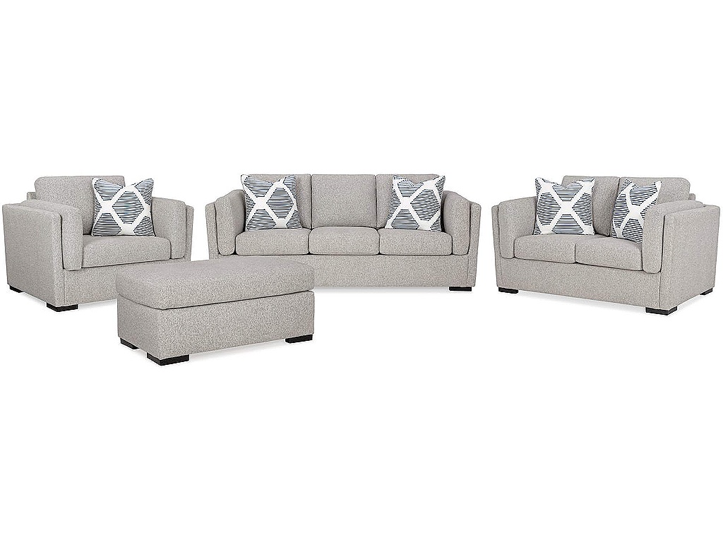 Evansley Sofa, Loveseat, Oversized Chair and Ottoman - image 1