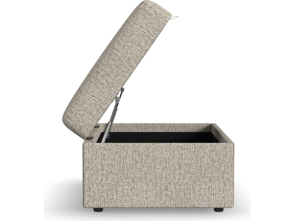 Sky Fabric Storage Ottoman - image 10