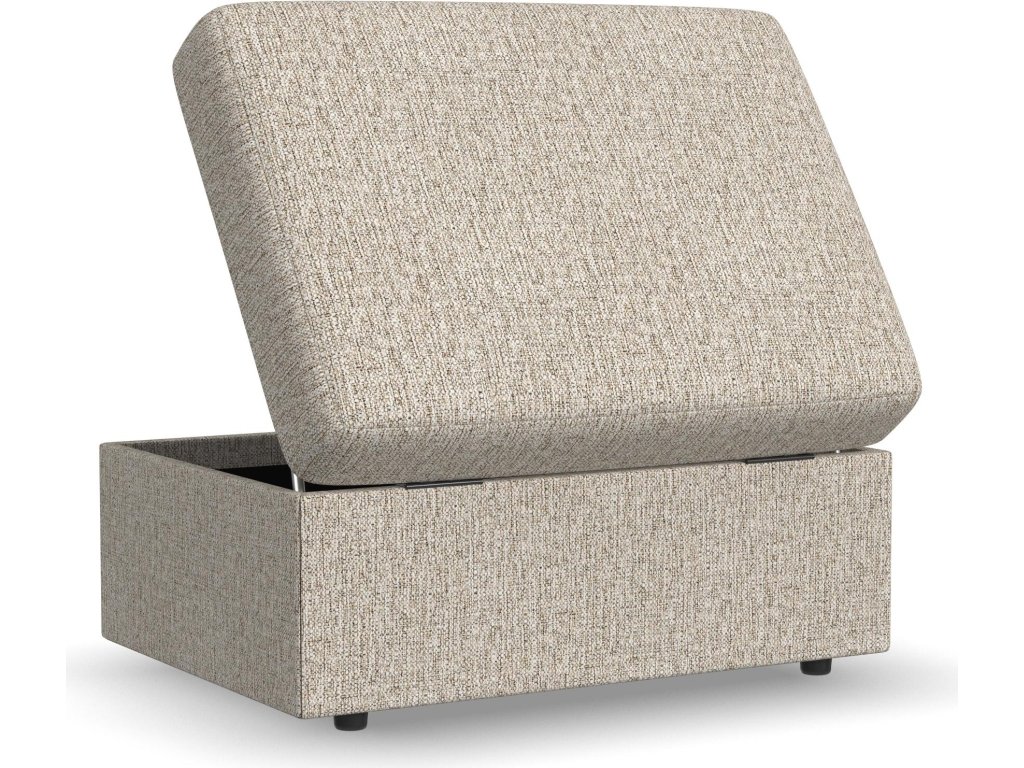 Sky Fabric Storage Ottoman - image 13