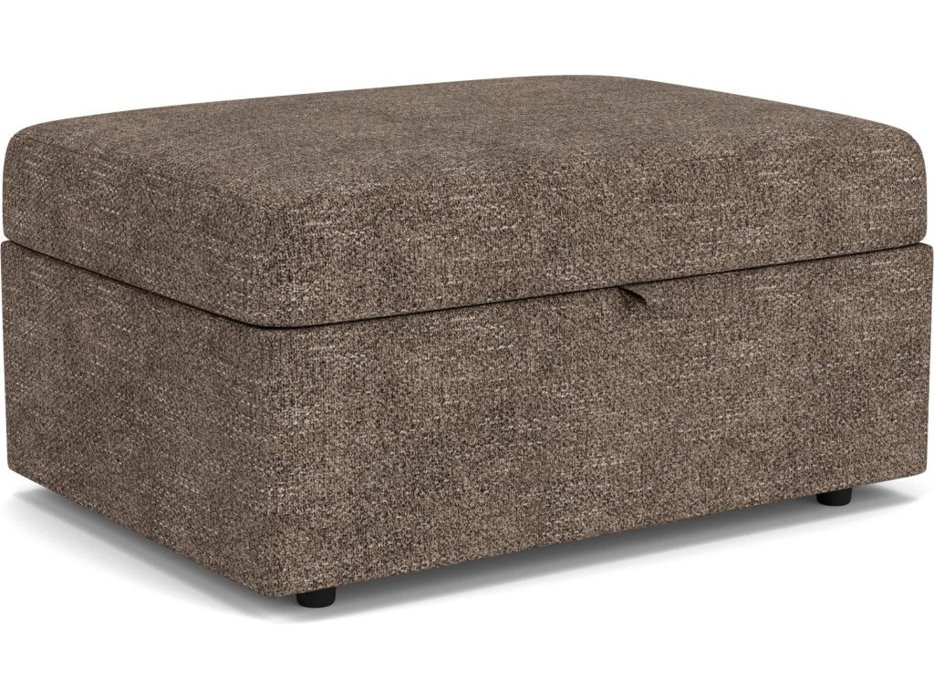 Sky Fabric Storage Ottoman - image 3