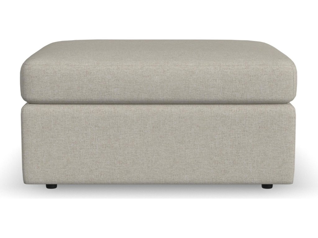 Sky Fabric Square Cocktail Ottoman - image 2
