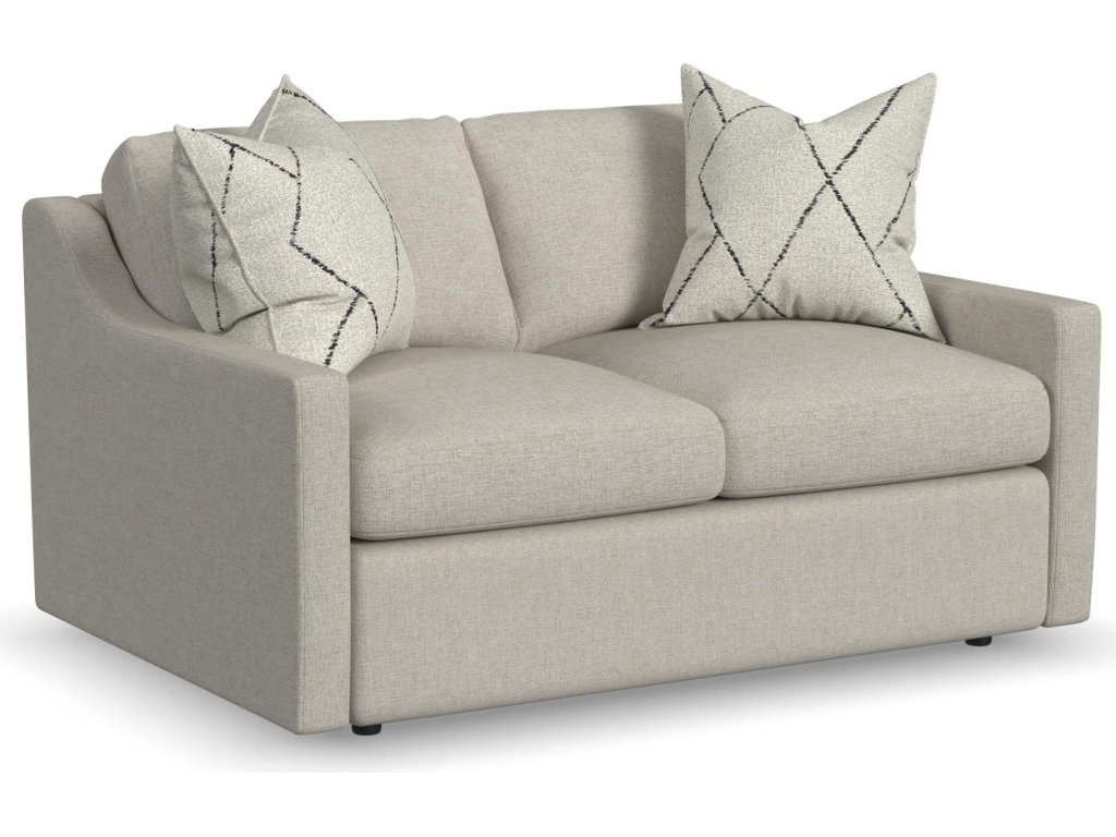 Sky Fabric Loveseat - main image