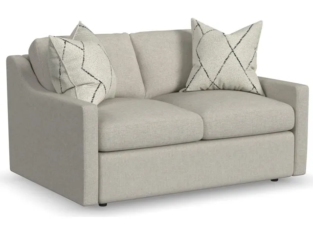 Sky Fabric Loveseat