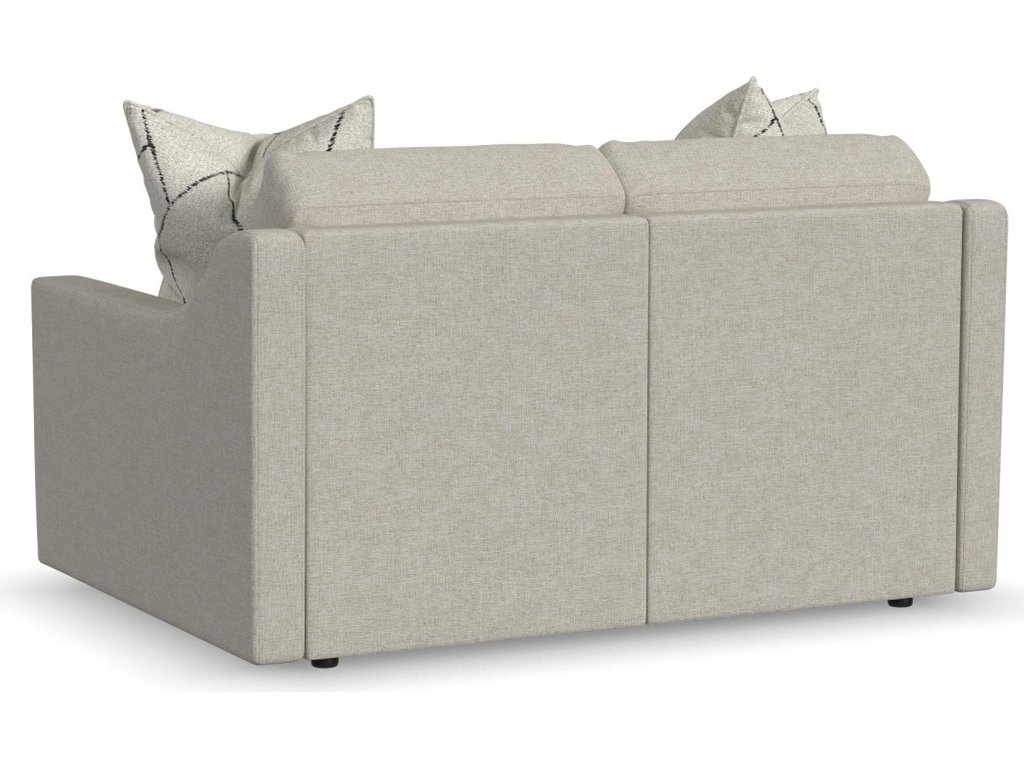 Sky Fabric Loveseat - image 14