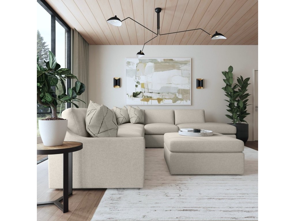 Sky Fabric Sectional - image 17