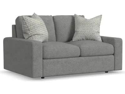 Sky Fabric Loveseat