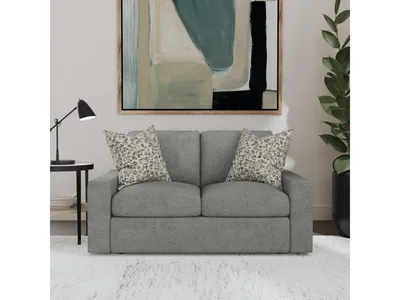 Sky Fabric Loveseat - Alternative View