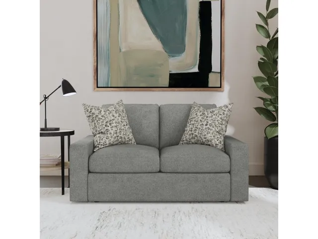 Sky Fabric Loveseat - Alternative View