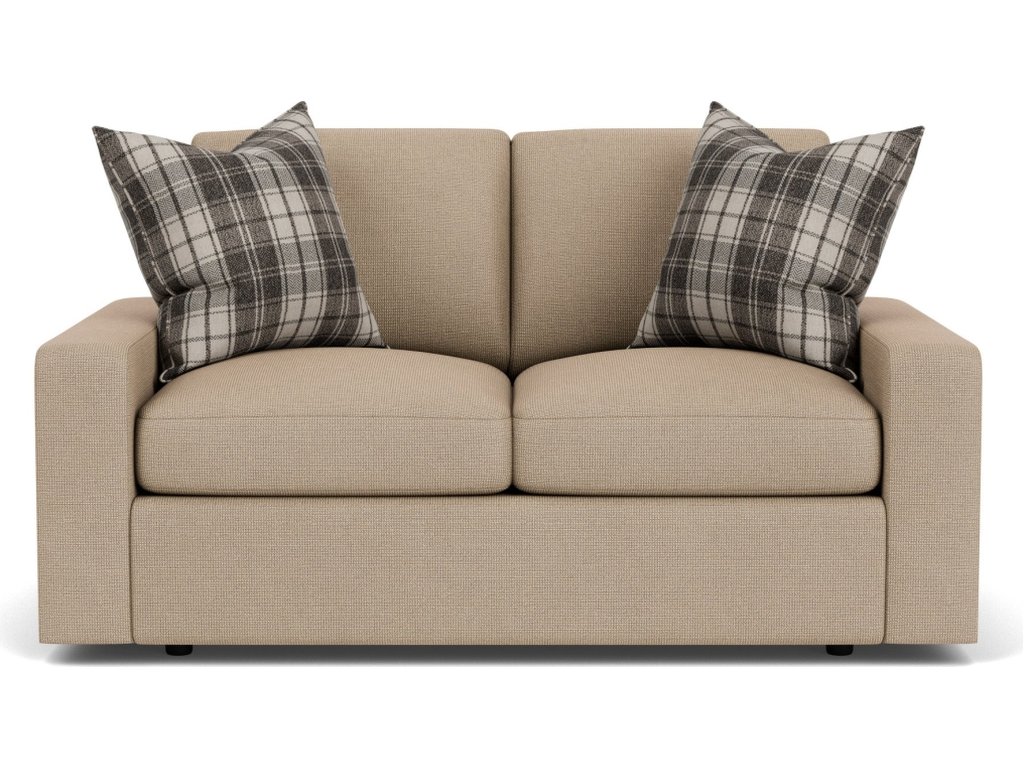 Sky Fabric Loveseat - image 8