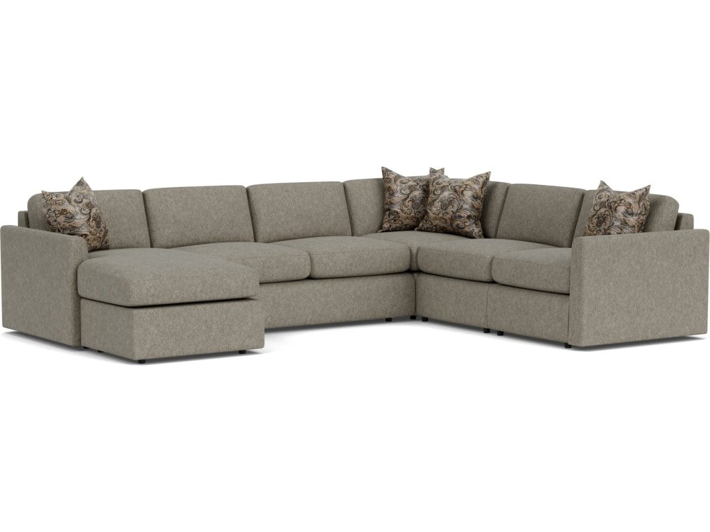 Sky Fabric Sectional - main image